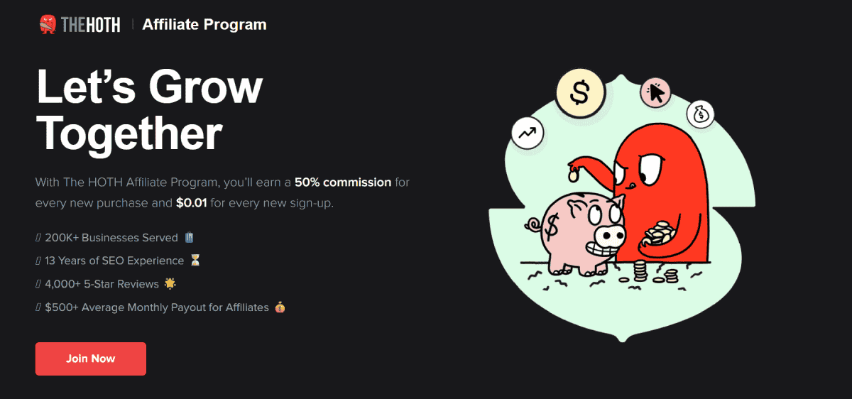 The Hoth affiliate program